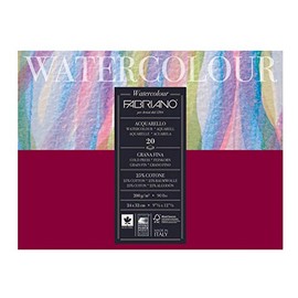 Studio Fabriano carta acquerello 200 g 24 x 32 cm bianco