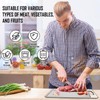 Stainless Steel Chopping Board, Double-Sided Chopping Board, Stainless Steel with