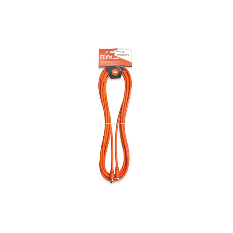 Selfsat Ultra Flexible Coaxial Cable with 2 x F-Connectors -