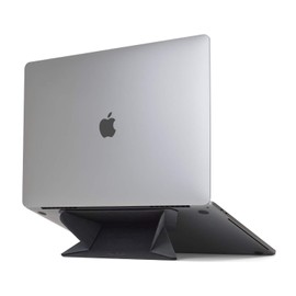 MOBO Laptop Stand Folding Stick On Macbook Pro and More Fits 11.6-15.6 Inch Laptop ORIGAMI STAND Black AM-OSLT-BK