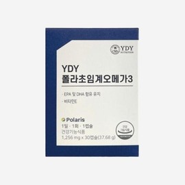 엘루맘 알파바이오 YDY 폴리초임계 오메가3 1256mg 30캡슐 Elumam AlphaBio YDY Poly Supercritical Omega-3 1256mg 30 Capsules