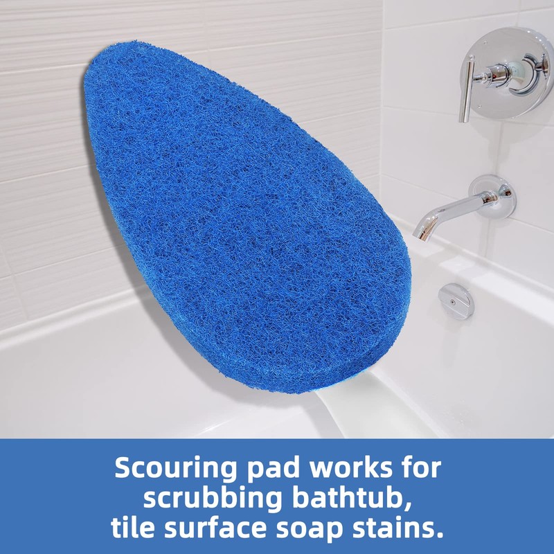 Qaestfy Pack of 2 Scrubber Pad Refill Compatible with QAE008