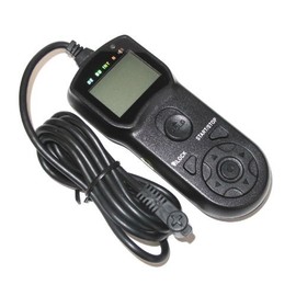 Maxsimafoto® - Timer Remote control switch cord for Nikon D750, D610, D600, D7100, D7000, D5500, D5300, D5200, D5100, D5000, D3100, D3200, D3300, Df, D90, COOLPIX A, P7800, P7700.