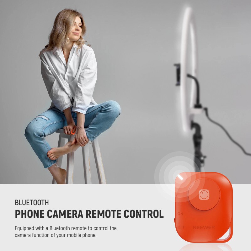 For Universal NEEWER Professional 18''Ultra Thin 45W Ring Light with