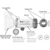 EasyChamber EasyChamber Anti-Static Spacer Device with Infant Mask, Inhaler Chamber,