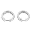 S925 Sterling Silver Ear Hoop Clip Rhinestone Style Clip Hoop