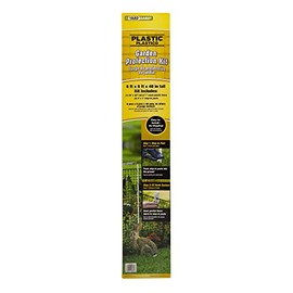 YARDGARD 889250AKIT Plastic Fence Kit Garden Netting, Green
