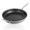 Granitestone 14 Inch Pan for Cooking, Family Sized Large Non