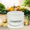 Generic Compost Bin Countertop Composter Odorless Indoor Container Innovative for