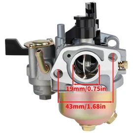 Carburetor for Coleman CT200U BT200 B200 Mini Bike KT196 CK196 Go Kart 196cc Predator 212cc 196cc 6.5hp Engine Carburetor for Honda GX160 GX200 Engine 17210-Z4M-821 Air Filter
