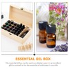 EXCEART EXCEART 36 Slots Wooden Essential Oils Storage Box Essential