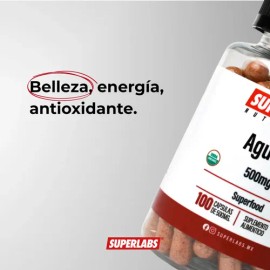 Superlabs Nutrition Aguaje 500 Mg 100 Capsulas Sin Sabor