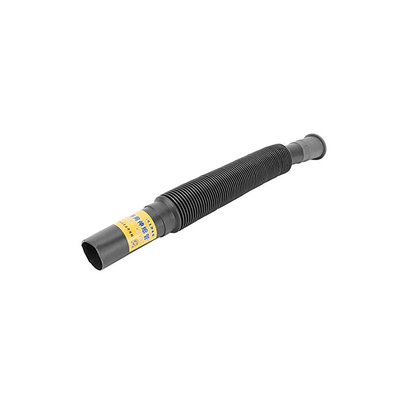 34x4x3cm Plastic Extension Drain Pipe Flexible Angle Exhaust Tube For