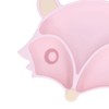 Baby Suction Plate Cute Fox Shape Non Toxic Safe 3