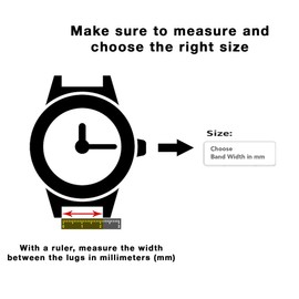 Bandini 22mm Rubber Watch Band, Black, Sport Fits Casio Databank and More, 2 Spring Bars Included