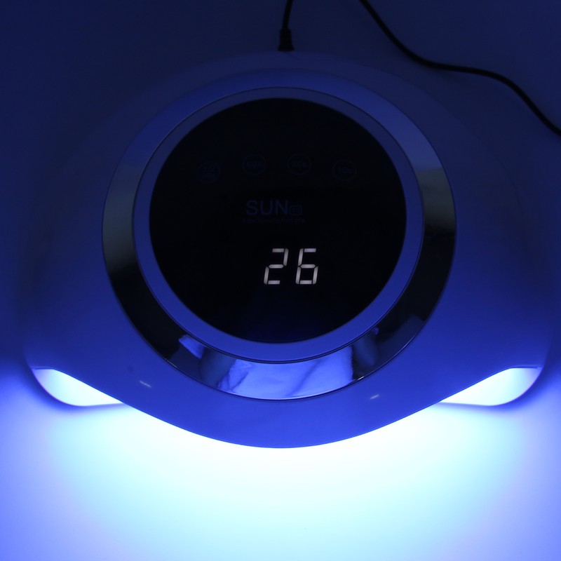 168W Gel Polish Dryer Dual Light UV Nail Lamp Infrared