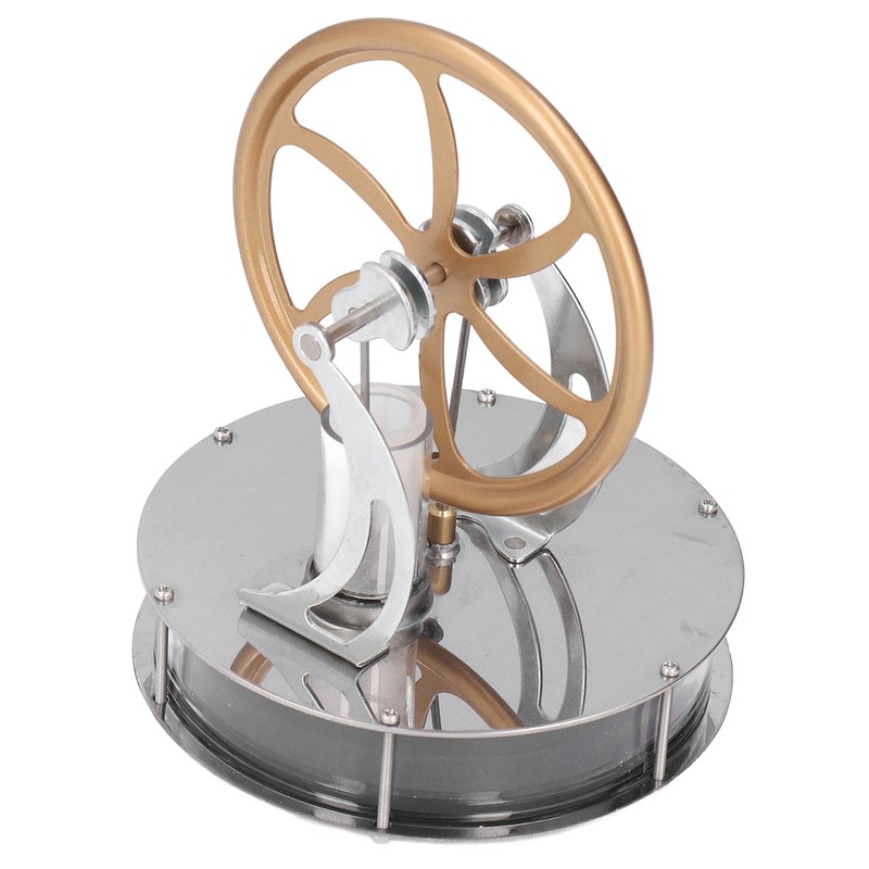 Low Temperature Stirling Engine Model DIY Interesting Stainless Steel Zinc