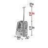Pet Gear I-GO2 Roller Backpack, Travel Carrier, Car Seat for