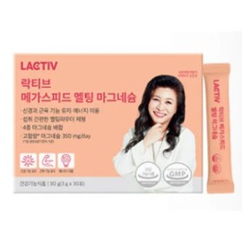 Lacticive 4-month supply of Lacticive Megaspeed Melting Magnesium Magnesium Oxide Ingredients 30 sachets, 4 packs / 4개월분 락티브 메가스피드 멜팅 마그네슘 산화마그네슘 성분배합 30포, 4개