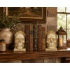 7 Inch Gold Skull Decorative Bookends Pair