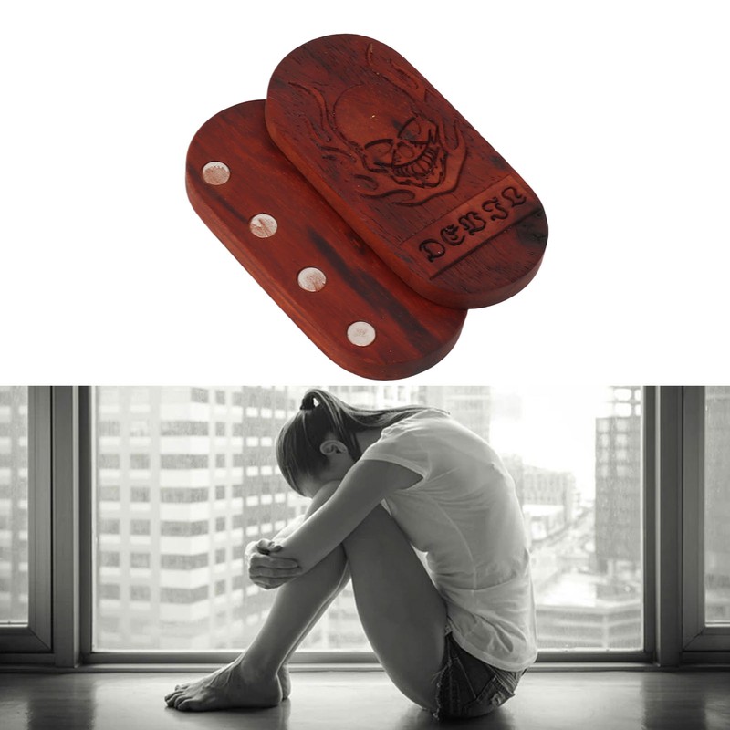 Magnet Finger Stress Relief Slider Wood Finger Stress Relief Toy