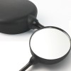 Unbranded Set Of 2 Rear View Motorcycle Mirrors Universal Black