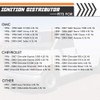 Ignition Distributor with Cap & Rotor Replacement For Chevy GMC