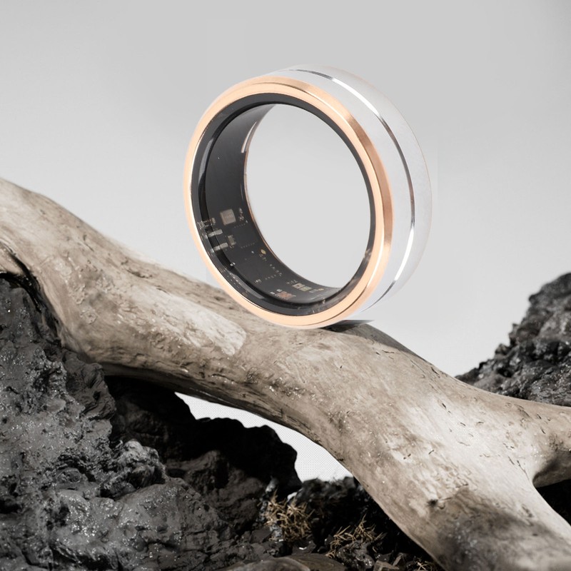 Smart Ring Health Tracker IP68 Waterproof Wearable Pedometer 15 Days