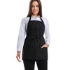 Syntus 1 Pack Bib Apron, Black
