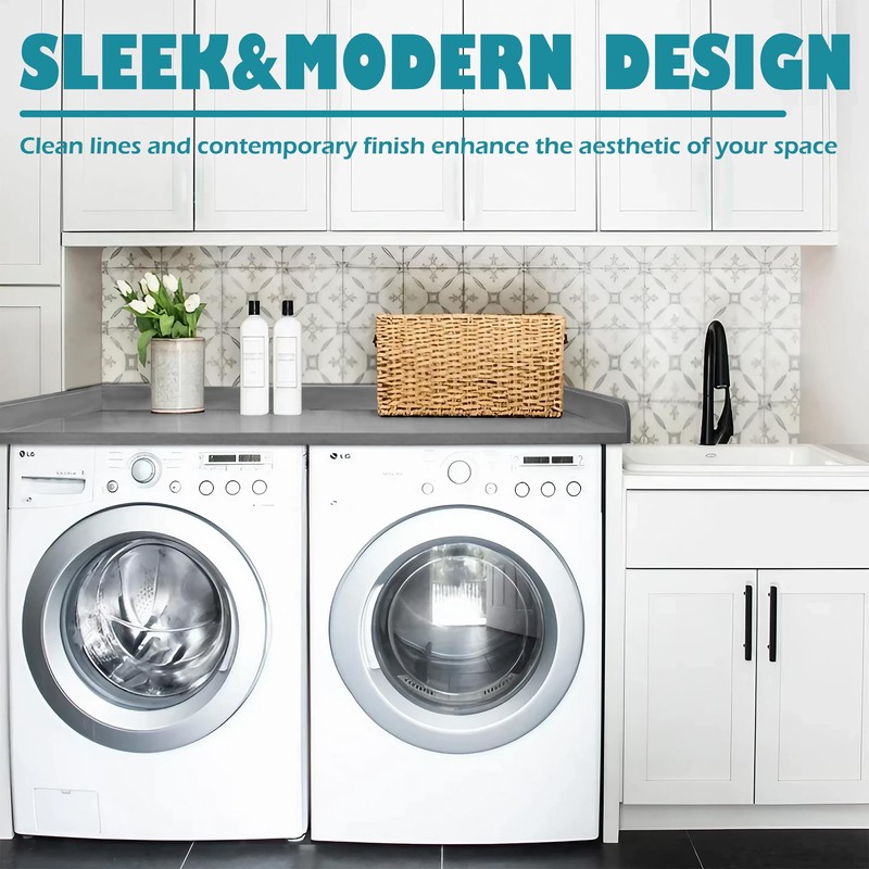 Royxen Laundry Countertop Solid Wood, Countertop for All Front-Loaded Washing