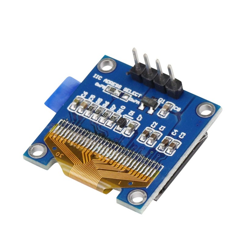 VKLSVAN 2pcs 0.96" I2C IIC Serial Blue OLED Module 128x64