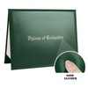 Misscom Diploma Cover 8.5" x11" Diploma Holder of Graduation Leatherette