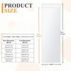 MITOB 50 Pack Clear PVC Sleeves Plastic Bookmark Holder 2.36x7.1
