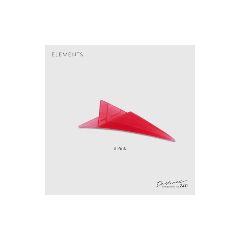 Elements Da Vinci Delta Tail 240 (#Pink)