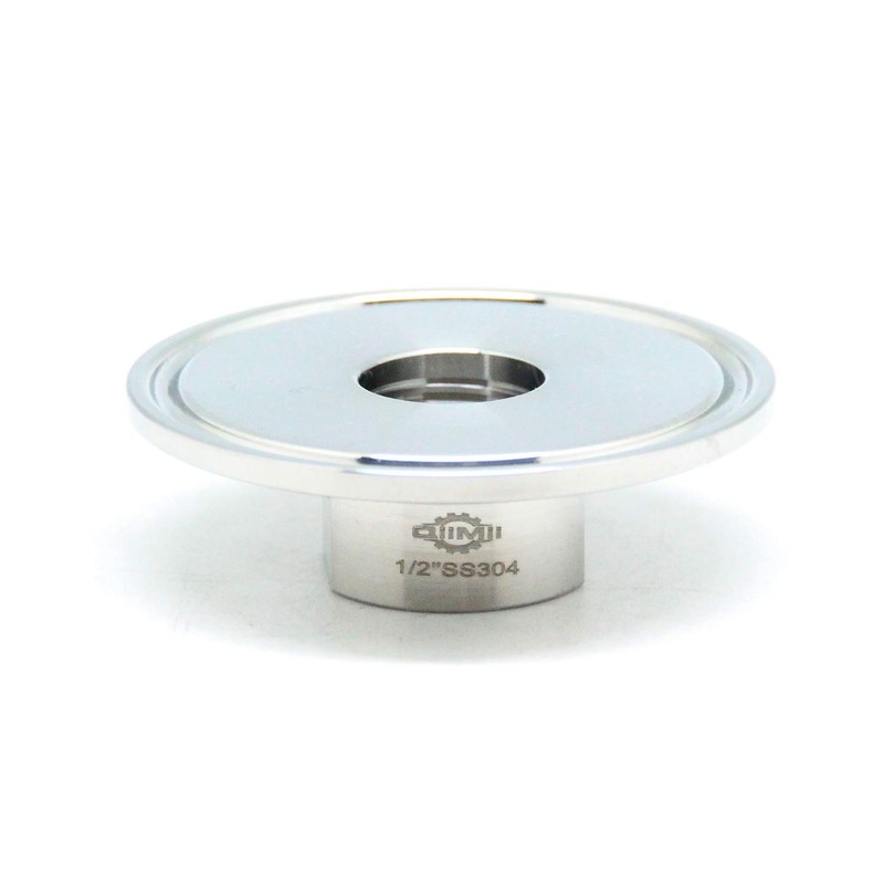 QiiMii Sanitary Female Threaded Pipe Fitting to 2 Inch Tri