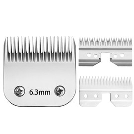 MAWAER 6.3mm Ceramic Blade Replacement for Andis A5 Clippers, Fits Oster, Wahl, and Other Major Brands