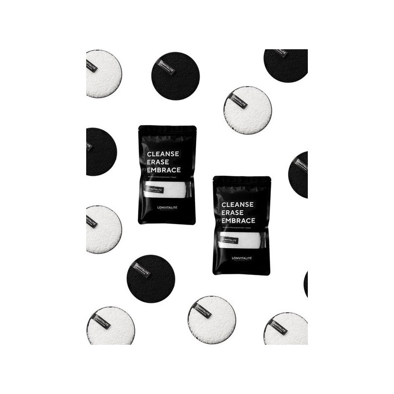 Lonvitalite Cleanse Erase Embrance Microfibre Cleansing Assistants