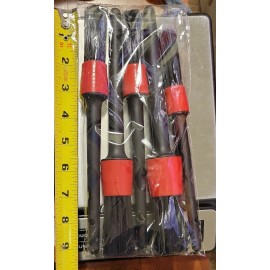 Unbranded Auto Detailing & Car Cleaning 5 Brush Set-Engine Wheels Vents Seats USA Shipper