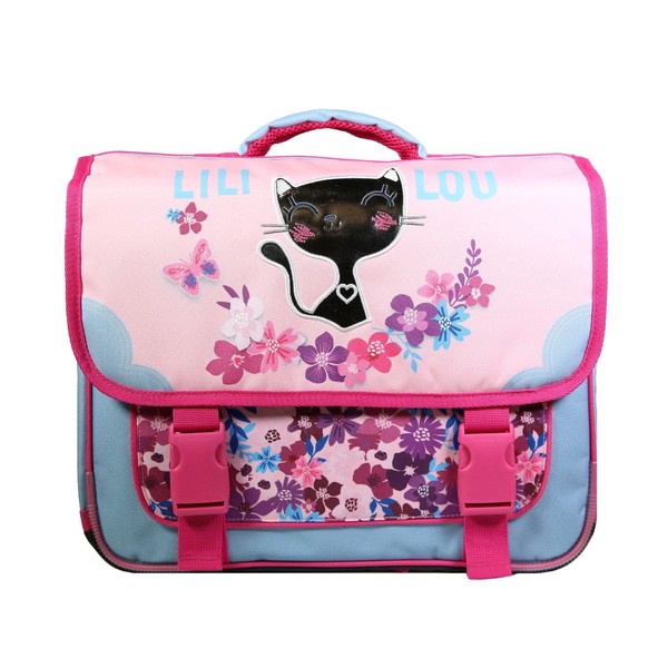 BAGTROTTER Lili Lou School Bag 38 cm Pink, Pink