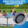 Replacement Drain Valve Cap Compatible with Bestway Pool, Heavy Duty