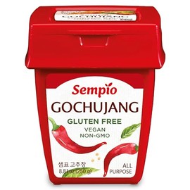 Gochujang sin gluten Sempio – Sabor icónico coreano con etiqueta limpia, 250 Gr Pasta coreana de chile rojo picante, condimento fermentado tradicional para tteokbokki, bibimbap, dips y marinadas