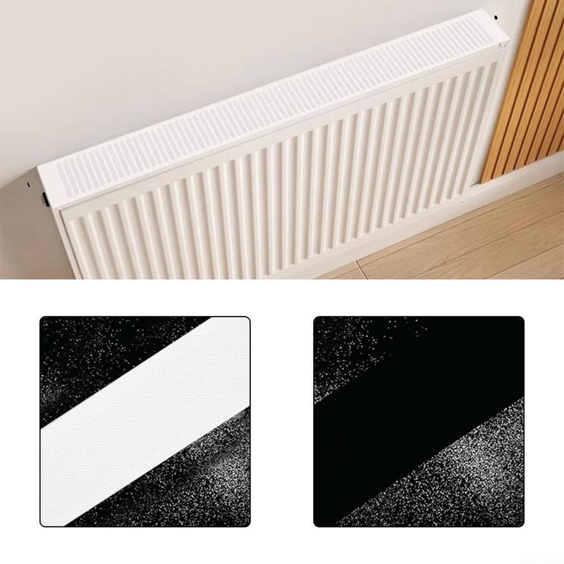 Breathable Radiator Dust Cover, Designed Built in Magnets to Block