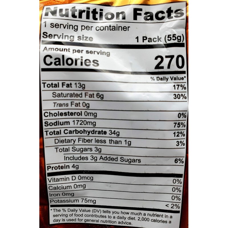 Generic MAMA Instant Ramen Noodle Shrimp Creamy Tom Yum, 1.94oz