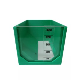 Capital Vending American Changer Hopper Extensions - For Dollar Bill Changers - Front/Rear Load - Front Load 8" x 4.75" x 4.25" Hopper Extender