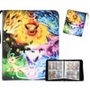 Binder Trading Cards Holder 4 Pocket, 400 Card Trading Binders