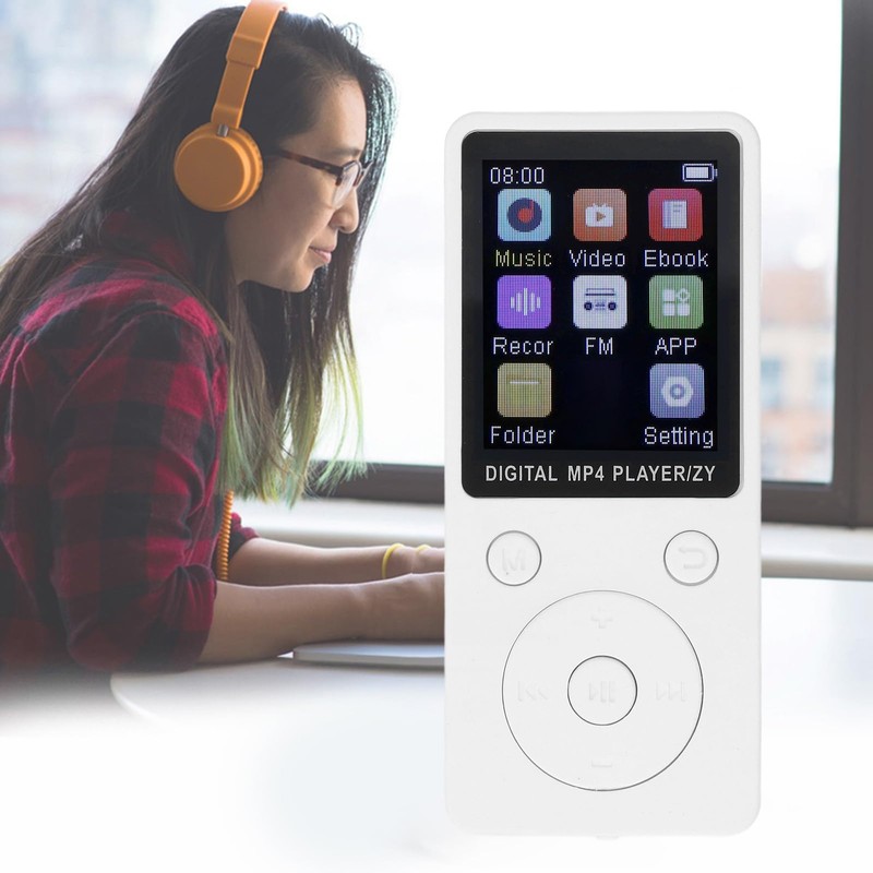 MP3 Player with 5.0, 1.8" Color Screen Portable Music Player,