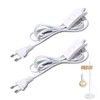 Connection Cable with Plug, 2 Items, Cable with Switch and