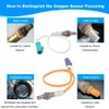 JDMON 2PCS Oxygen O2 Sensor Upstream Downstream Replacement for 2011-2019