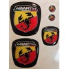 Abarth Logo for Car Front, Rear and Steering Wheel +