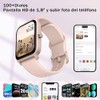 Reloj Inteligente smartwatch para Hombre Mujer Llamada Bluetooth, Pantalla Táctil